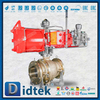 Van bi Trunnion bằng khí nén đơn bằng khí nén kỹ thuật hàng hải C95800