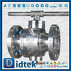 Didtek Necking Double-Direction Lip Hợp kim đặc biệt Inconel 825 Van bi Trunnion