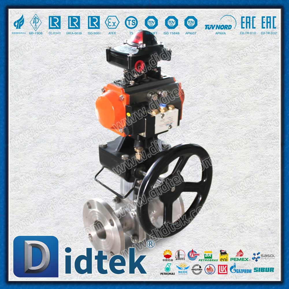 Van bi nổi hoạt động bằng khí nén
