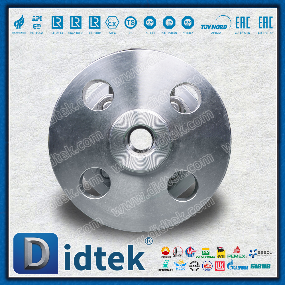 F51 Duplex Thép không gỉ Class1500 Van bi nổi RF rèn áp suất cao