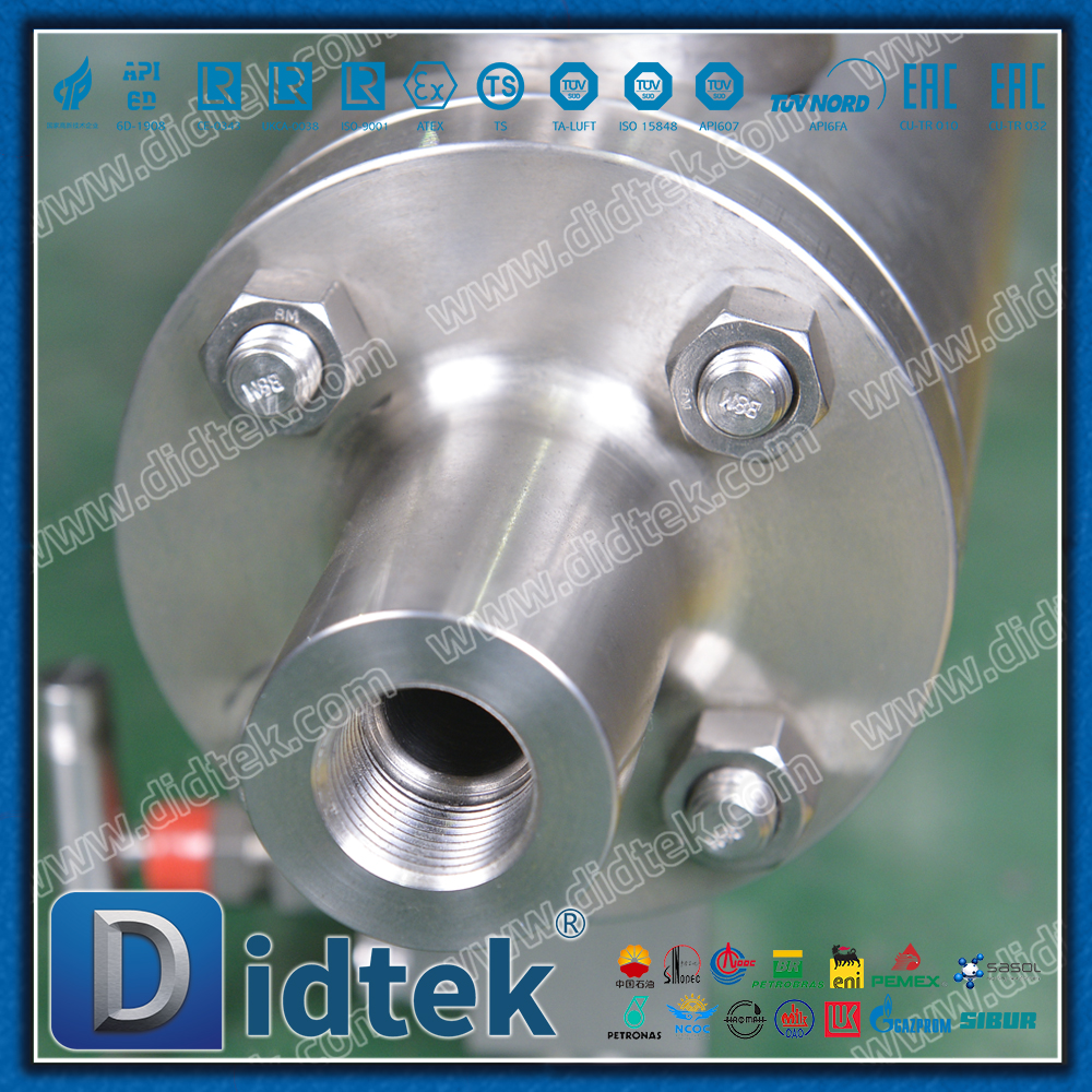 Van bi đôi thân mở rộng bằng nitơ lỏng LNG