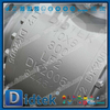 Elgiloy Spring Energized PTFE Lip Seal Trunnion Ball Valve 