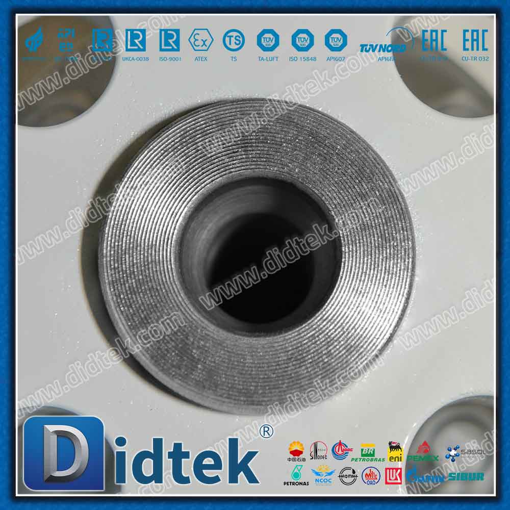 Van bi Trunnion tay cầm ba chiều áp suất cao lỗ khoan nhỏ
