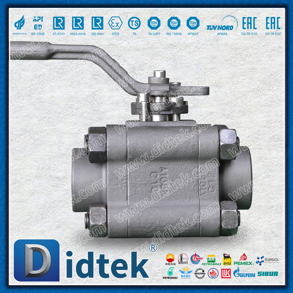 3 CÁI A105N Ghế ngồi được gia cố bằng nhựa PTFE Van bi rèn