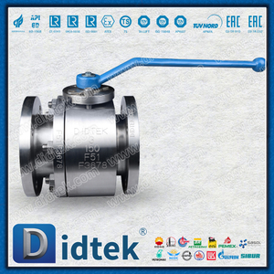 F51 Bộ truyền động khí nén đôi bằng thép không gỉ đôi bằng kim loại ngồi bằng kim loại Van bi nổi