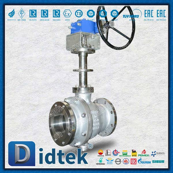 Van bi gắn trục 6 inch API 6D LPG nhiệt độ thấp