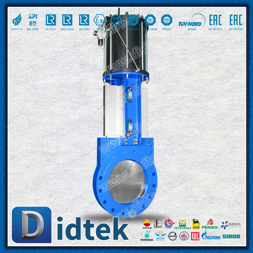 Van cổng khí nén tác động kép công nghiệp