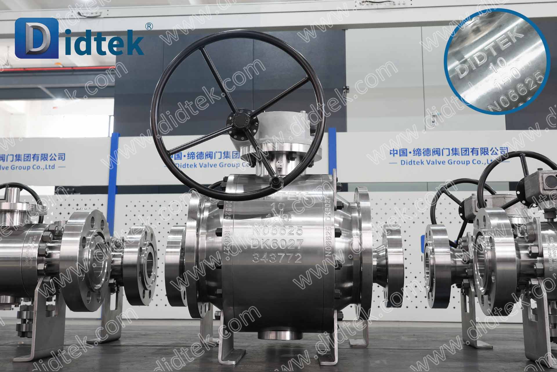 B-49 DIDTEKFTMSBV - Van bi Inconel Alloy625 Elgiloy Trunnion Ball Valve