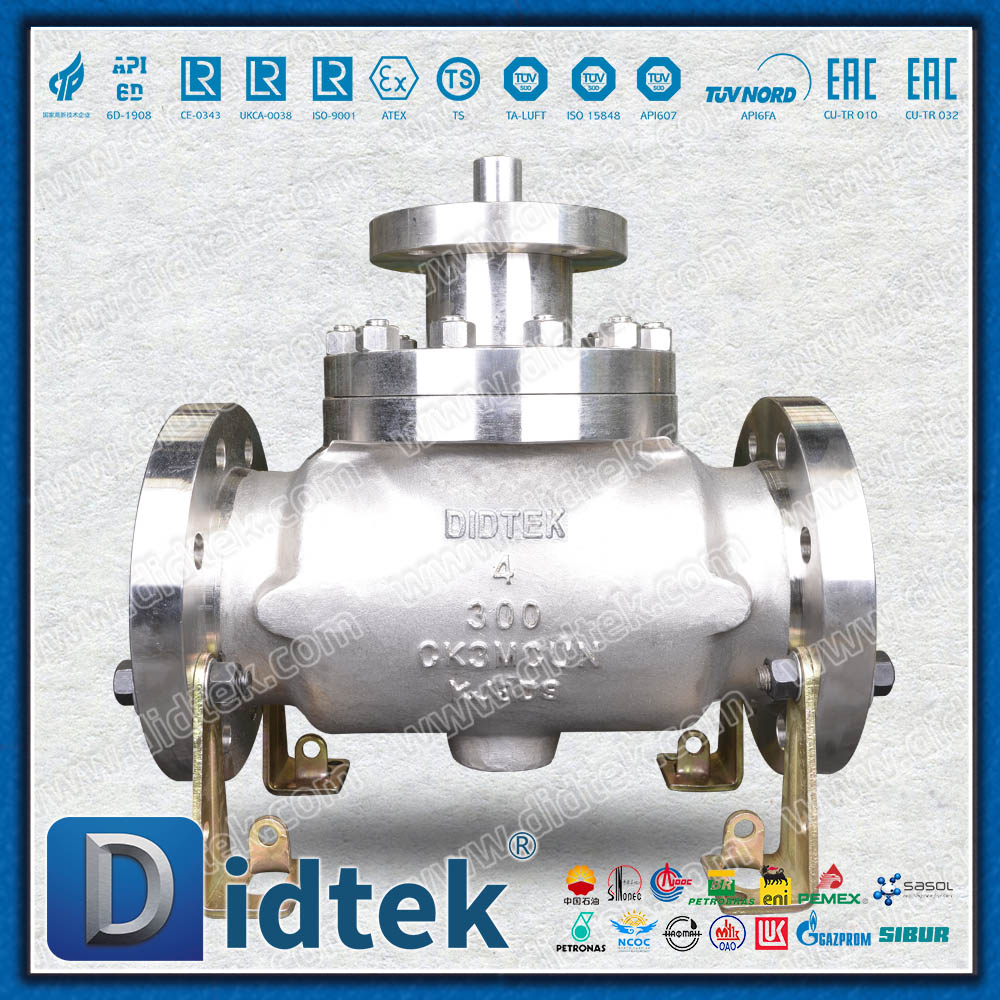 CK3MCuN Austenitic SS Van bi siêu đầu vào chống ăn mòn nhiệt độ cao