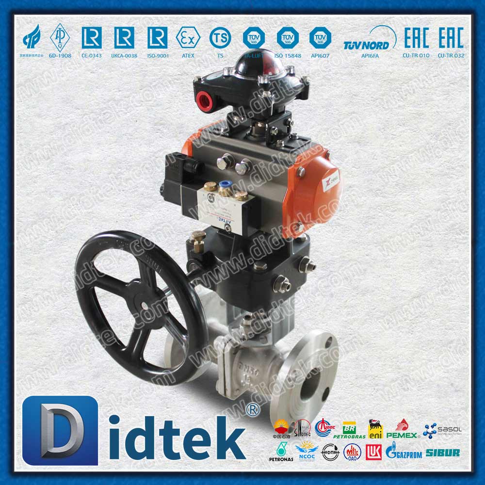 Van bi nổi hoạt động bằng khí nén