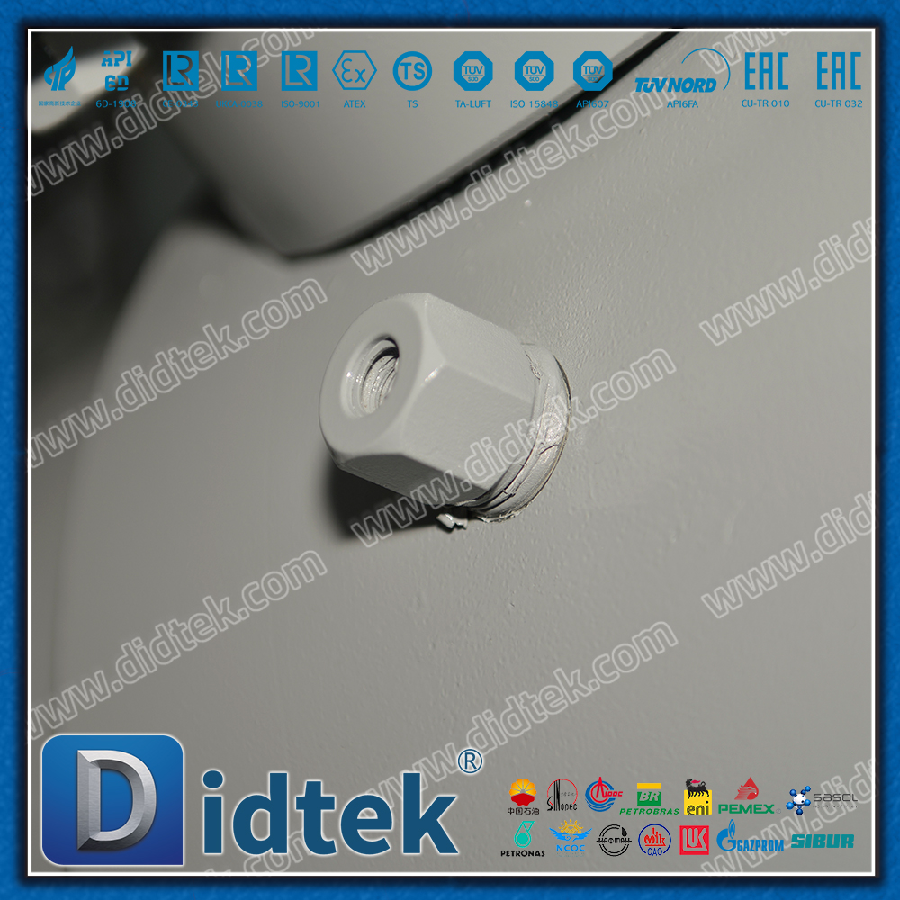 Didtek Mặt bích 6 inch 2500LB Van bi DBB Trunnion rèn