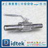 Kết nối mở rộng 3 mảnh F304 Van thép rèn có thiết bị khóa