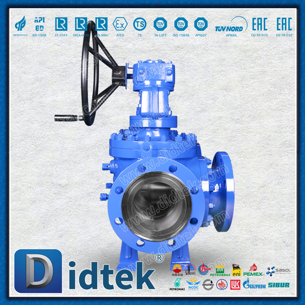 Didtek WCB Full Bore L-type Giao diện Van bi ba chiều