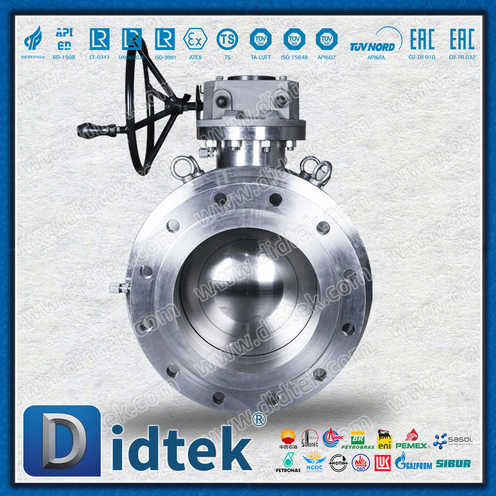 Van bi Trunnion được hàn hoàn toàn với Thân F316Ti & Ghế HNBR