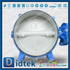 DN2000 Van bướm bù đắp ba chiều DIN wafer cỡ lớn