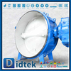 DN2000 Van bướm bù đắp ba chiều DIN wafer cỡ lớn