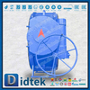 DN2000 Van bướm bù đắp ba chiều DIN wafer cỡ lớn
