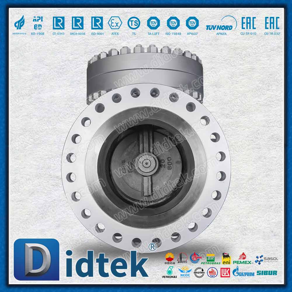 Van một chiều xoay WC6 bằng thép hợp kim Crom‑Molypden