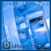 DN2000 Van bướm bù đắp ba chiều DIN wafer cỡ lớn