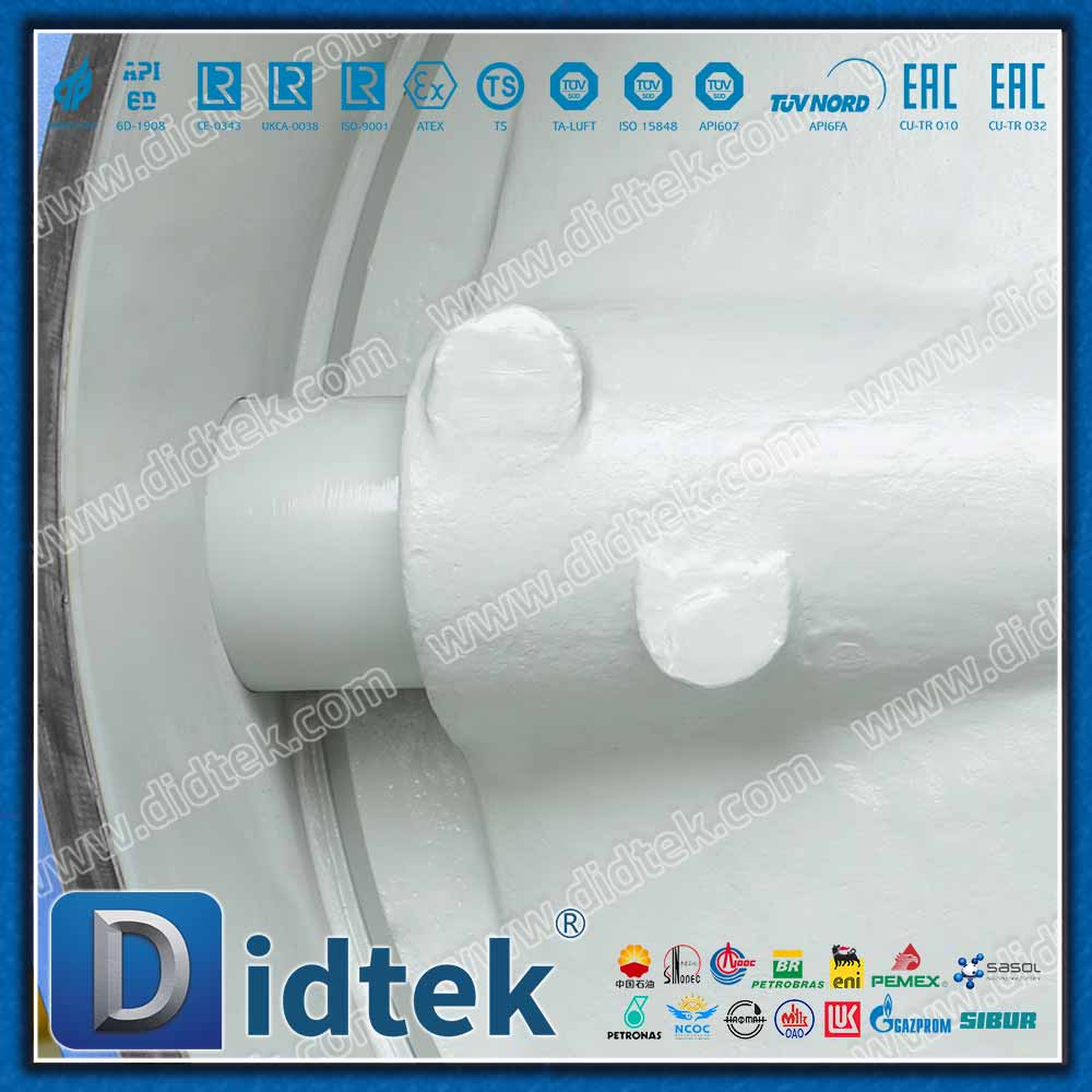 DN2000 Van bướm bù đắp ba chiều DIN wafer cỡ lớn