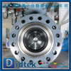 Van bi điện Auma gắn trên Trunnion của ESD Marine Engineering cho khí áp suất cao