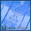 DN2000 Van bướm bù đắp ba chiều DIN wafer cỡ lớn